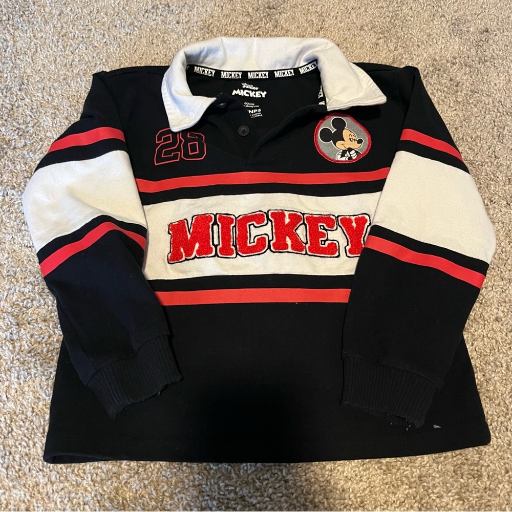 Mickey Mouse collard pull over